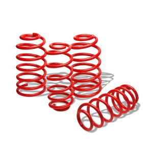 SK-Import Tieferlegungsfedern Rot Stahl Honda Civic,CRX,Shuttle
