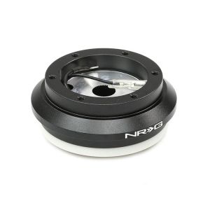 NRG Innovations Lenkradnabe Kurz Schwarz Aluminium Honda Civic,Accord,Prelude