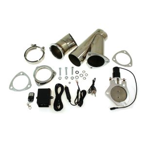SK-Import Auspuffklappe Cut Out Kit elektrisch verstellbar Edelstahl