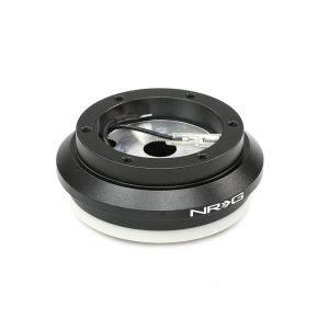 NRG Innovations Lenkradnabe Kurz Schwarz Aluminium Honda Civic,Del Sol,Integra