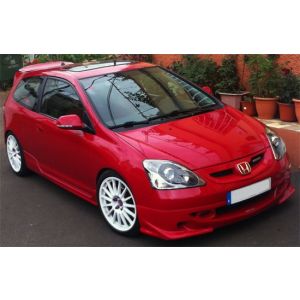 SK-Import Vorne Spoilerlippe Mugen Style V2 Glasfaser Honda Civic Facelift