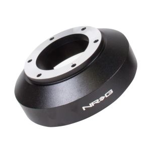 NRG Innovations Lenkradnabe Kurz Schwarz Aluminium Nissan 350Z,370Z