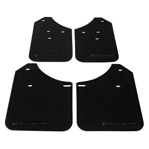 Rally Armor Vorne und Hinten Schmutzfänger OEM Style Schwarz Subaru Impreza