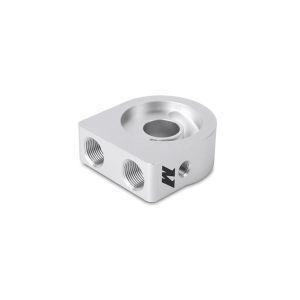 Mishimoto Ölkühler Sandwich Platte Poliert Aluminium