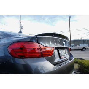PU Design Hinten Spoiler M-Performance Style Heckklappe Unbemalt ABS Plastik BMW 4-serie
