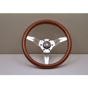 Nardi Lenkrad Deep Dish Silber 330mm Holz