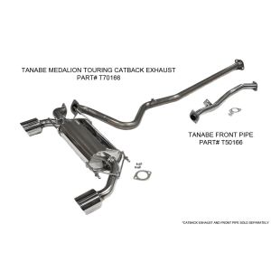 Revel Catback System Medalion Touring Edelstahl Subaru,Toyota