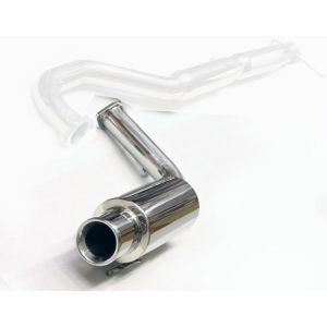 M2 Motorsport Hinten Muffler Poliert 76mm Edelstahl Mitsubishi Lancer Evolution