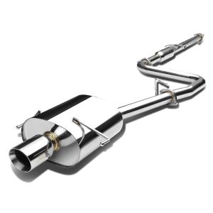 J2 Engineering Catback System Rolled Tip Edelstahl Honda Prelude