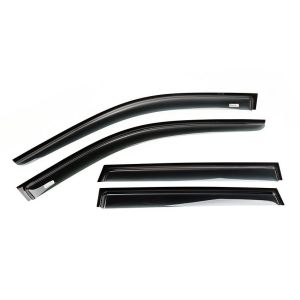 SK-Import Vorne und Hinten Side Window Visor Aufkleben 4-Türer Getönt Plastik Honda CR-V