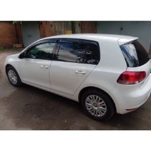 SK-Import Vorne und Hinten Side Window Visor Aufkleben 5-Türer Getönt Plastik Volkswagen Golf