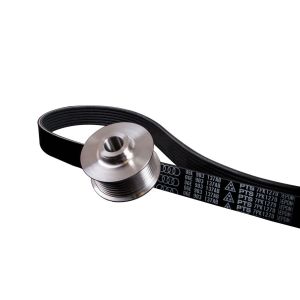 Forge Motorsport reduzier Rolle With Genuine Audi Drive Belt Machined Edelstahl Billet Audi A4,S4,S5