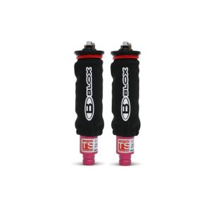 Blox Racing Stoßdämpfer Cover Tuner, Competition and Drag Pro Series Schwarz Neopren