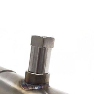 Blox Racing MKL Adapterstecker Edelstahl