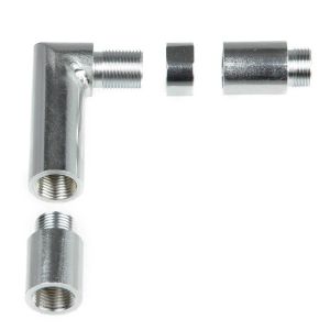 SK-Import Lambdasonden Adapter 90 Grad Edelstahl