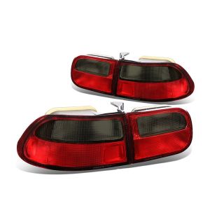 Sonar Rücklicht JDM Style Rotes Glas Getöntes Glas Honda Civic