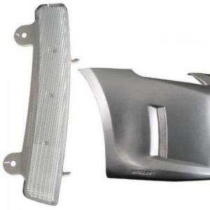 DEPO Vorne Blinker Chrom Gehäuse Klares Glas Nissan 350Z Pre Facelift