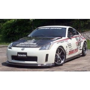 Chargespeed Vorne Spoilerlippe Bottom Line Polyester Nissan 350Z Pre Facelift