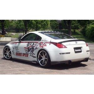 Chargespeed Hinten Spoilerlippe Bottom Line Polyester Nissan 350Z