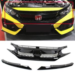 ABS Dynamics Grill Schwarz ABS Plastik Honda Civic