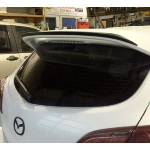 SK-Import Hinten Spoiler Add-on Unbemalt ABS Plastik Mazda 3 Facelift