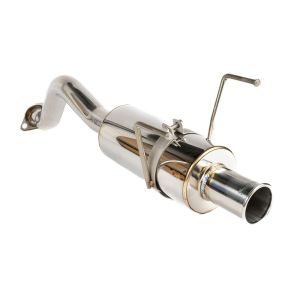 SRS Hinten Muffler Spoon Style 304 Edelstahl Honda Civic,Del Sol