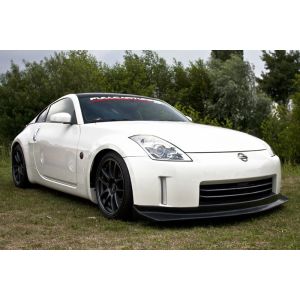 PU Design Vorne Spoilerlippe Nismo Style Schwarz Polyurethan Nissan 350Z Facelift