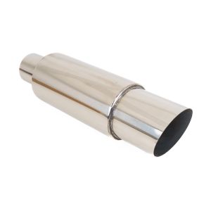 SK-Import Hinten Universal Muffler 63.5mm Edelstahl