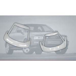 ABS Dynamics Hinten Heckklappe Unbemalt Polyester Audi 80