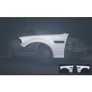 SK-Import Vorne Kotflügel Unbemalt Polyester BMW 3-serie