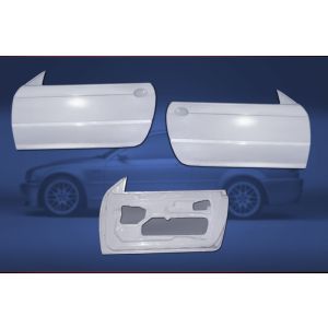 ABS Dynamics Tür Unbemalt Polyester BMW 3-serie