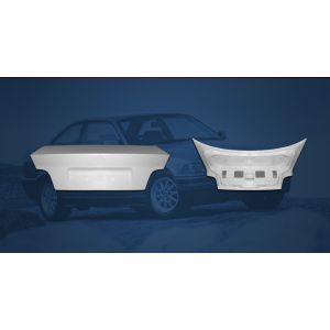 ABS Dynamics Hinten Heckklappe Unbemalt Polyester BMW 3-serie