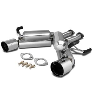SK-Import Hinten Muffler Dual 63.5mm Edelstahl Infiniti,Nissan