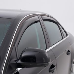 Climair Hinten Side Window Visor Klemme 5-Türer Getönt Plastik Opel, Suzuki Agila, Splash