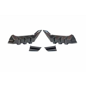 ABS Dynamics Hinten Spoilerlippe MU-Style Schwarz ABS Plastik Honda Civic