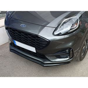 Motordrome Vorne Spoilerlippe Schwarz ABS Plastik Ford Puma