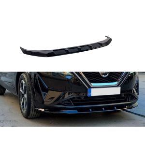 Motordrome Vorne Spoilerlippe Schwarz ABS Plastik Nissan Qashqai