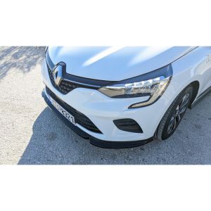 Motordrome Vorne Spoilerlippe 5-Türer Schwarz ABS Plastik Renault Clio