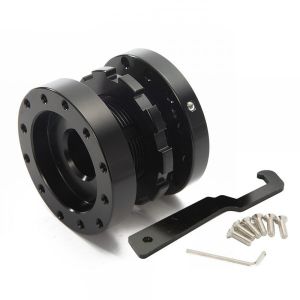 SK-Import Nabenverlängerung Schwarz Aluminium