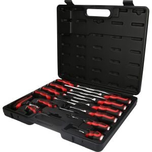 KS tools Schraubendrehersatz Mit Aufprallschutz Stahl