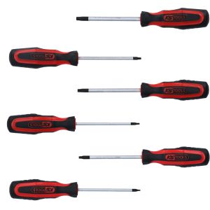 KS tools Schraubendrehersatz Torx mit Bohrung Chrom Vanadium