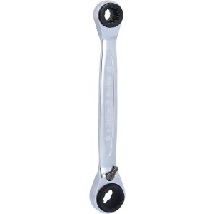 KS tools Ratschenringschlüssel Schaltbar Chrom Vanadium