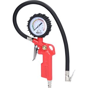 KS tools Reifendruckmesser 0-12Bar Rot Plastik