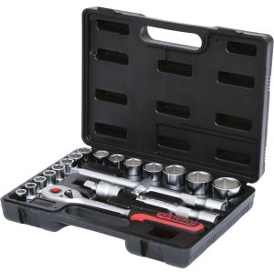 KS tools Steckschlüsselsatz Chrom Vanadium