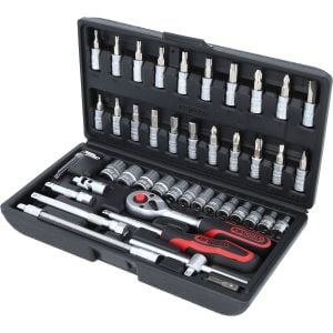 KS tools Steckschlüsselsatz Chrom Vanadium