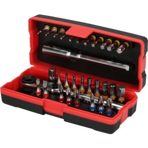 KS tools Steckschlüsselsatz TORSIONpower Chrom Vanadium