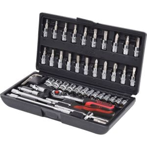 KS tools Steckschlüsselsatz Chrom Vanadium