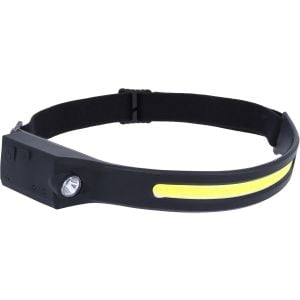 KS tools Outdoor-Stirnlampe 350 / 40 Lumen LED Schwarz Silikon