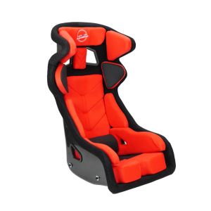 NRG Innovations Schalensitz Competition Dickes Kissen Rot Carbon