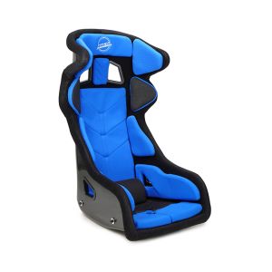 NRG Innovations Schalensitz Competition Dünnes Kissen Blau Carbon